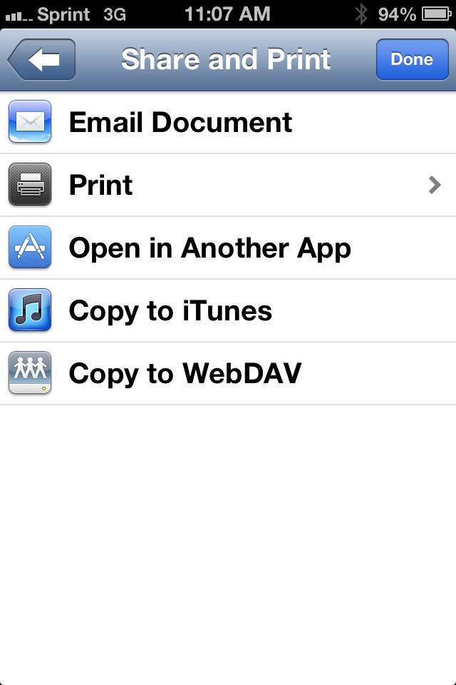 Select Copy to WebDAV Copy in to the