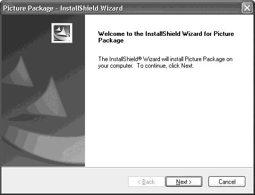 a Turn on your computer, and insert the supplied CD-ROM into the CD-ROM drive. The installation menu screen appears.