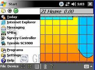 Before starting the Hydrographic survey, be sure to check the system setup by measuring