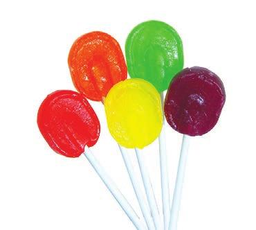 COLLECTION LOLLIPOPS Sugar-free lollipops in seven