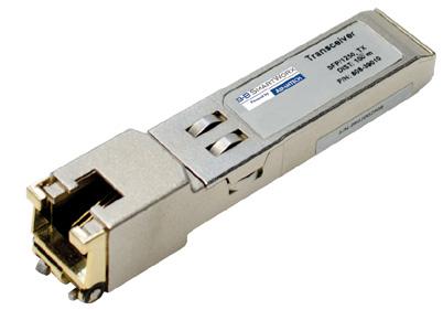Small Form Pluggable (SFP) Modules Copper SFP (10/100/1000 and 1000 Mbps) Fiber SFP (5 Mbps, 1.