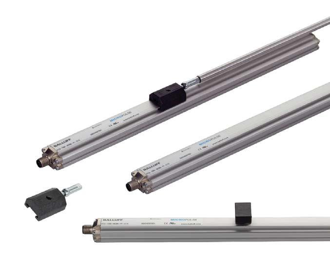 Low-profile The robust design, high degree of protection and simple installation of Balluff Micropulse Transducers in a profi le housing makes them an excellent alternative to linear potentiometers,