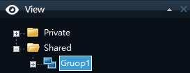 Creating a View within the Group To create a view in a group, do the following: 1.