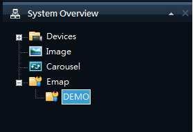 Emap Editor To add a DVR or IP Camera device to Emap, do the following:
