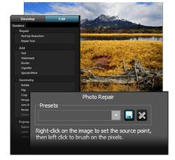Use the Full Resolution preview window to see the results of your adjustments in fine detail without needing to zoom in and out on your image.