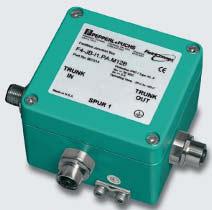 overload protection Quick and efficient fault localisation and rectification Junction Box 1-spur with connectors