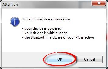 An Attention pop up window will appear, select OK to proceed. 5.
