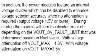 Users should pay special attention to the Vout Scale Loop button which may need to be changed to exercise the module over the full operating voltage range.