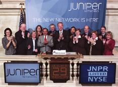 October 2010 Juniper introduces the Junos Pulse Mobile Security Suite February 2011 Juniper unveils QFabric solution. Introduces vgw Virtual Gateway.