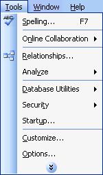 Menus for all Windows programs can be found at the top of a window, just beneath the program s title bar. In Figure 1-7 notice the words File, Edit, View, Insert, Tools, Window, and Help.