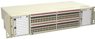 Ethernet patch panels 9 Ethernet patch panels are manufactured in 24-port (1RU) or 48-port (2RU) configurations to provide high-density modular patching solutions for all high-density applications