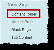 PART III WORKING WITH CONTENT FOLDERS Folders enable you to easily setup course content areas in a more manageable way.