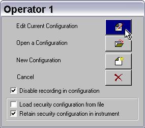 2 Creating a Configuration on an Emulator for Transfer to a Recorder 2 Creating a Configuration on an Emulator for Transfer to a Recorder 1.