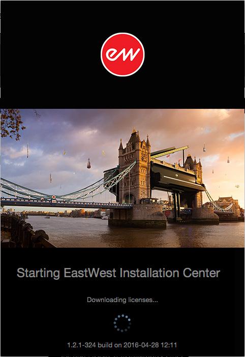 Installation Walkthrough THE EASTWEST PLAY 5 SYSTEM These instructions guide you through the process of using the EastWest Installation Center to download and run the latest PLAY 5 Software Update,
