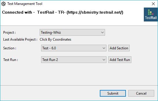 2 Collaborating with Test Rail User need to perform following steps in order to submit their test run to TestRail. 1.