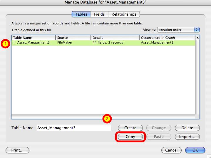Step 1 - Import Table Definitions (TC) Step 1 - Import Table Definitions FmPro Migrator Developer Edition uses FileMaker table definitions copied from the clipboard for table consolidation and