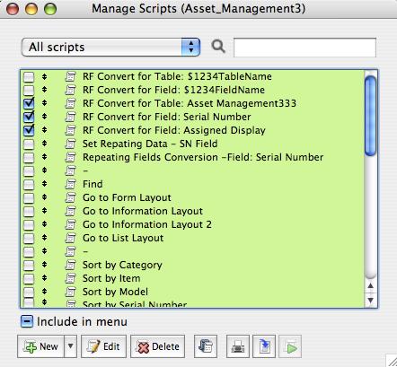 Step 3 - Copy FileMaker Scripts From FileMaker to ClipBoard Within FileMaker Advanced, open the Script Workspace window,