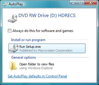 Note: The procedures shown in this section were performed on a system running Windows Vista, with a NVIDIA Quadro FX1500 graphics board using the latest ForceWare Drivers. 3.