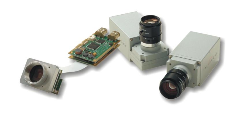 PixeLINK Cameras for Machine Vision Applications PixeLINK s experience in the machine vision industry will assist you with selecting and integrating the optimal industrial camera best suited to your