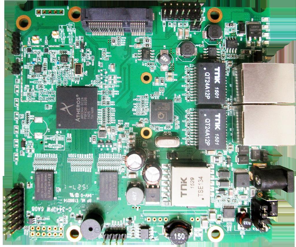 Component Map 2 x U.FL s Mini PCI-e Slot JTAG 14 Pin 7 x LED Indicators 4 Pin USB Header 3.