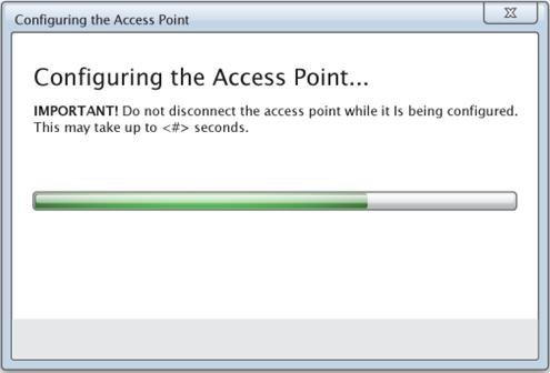The software associates the attached wireless clients with the classroom network. When the process is complete, the Setup Complete dialog opens. 5.