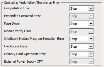 CHAPTER 3 CPU MODULE FUNCTIONS (4) CPU module operation at error detection When an error is detected by the self-diagnostic function, the CPU module operates according to the specified operation mode.