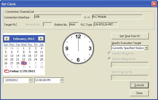 CHAPTER 3 CPU MODULE FUNCTIONS 3.32 Clock Function This function is used for clock data management, such as storing a date into the error history, by reading internal clock data of the CPU module.