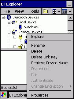 Figure 3-17 Deleting a Bonded Device 3. A confirmation dialog appears. Tap Yes.