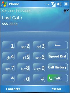 4-6 MC70 User Guide Incoming Call Features If you receive a call while in a call, tap Wait to place the call in call waiting. You can use other programs on the EDA during a call.