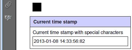 The difference between these two functions is that the function timestamp() returns numbers without special characters and separators.