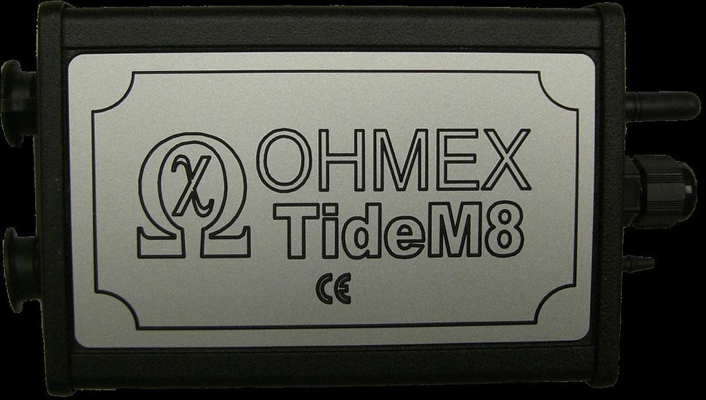OHMEX INSTRUMENTS TideM8 Miniature Tide Gauge System THE TIDEM8 PORTABLE TIDE GAUGE For current specification and warranty