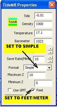 SIMPLE FORMAT The Simple output is a single decimal ASCII number output as meters or feet as defined in the configuration software.