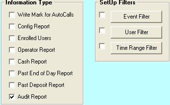 Filters can be used to customize the data when viewing and printing reports (Fig. 8.7).