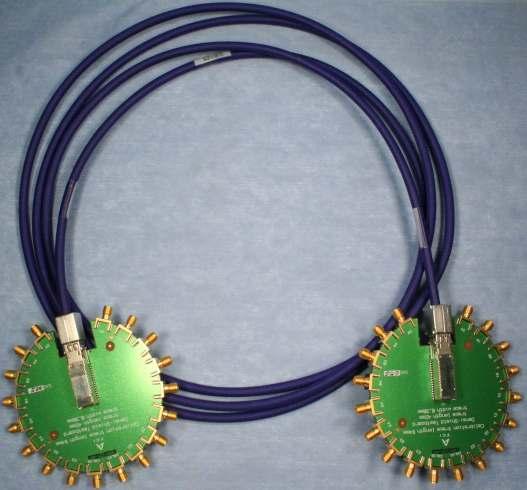 Cable assemblies tested were FCI base part number 10054999.