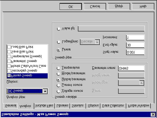 FIG. 9.120 To start the simulation process, open the PSpice menu. The first choice available is New Simulation Profile. Left-click on it and the following window will appear.