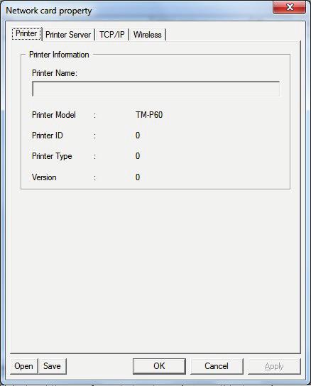 Double click on the printer in the list to display the