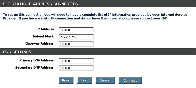 Section 3 - Configuration If you selected L2TP, enter your L2TP username and password. Click Next to continue.