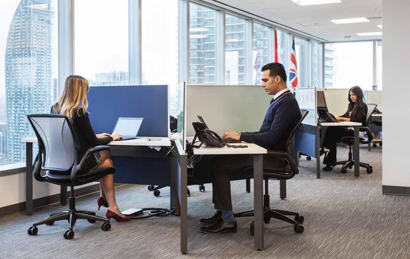 The Internet of Everything at work The Philips connected lighting system collects data from 600 PoE-enabled luminaires equipped with sensors to capture temperature, light level, and activity for