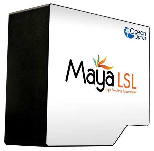 The Maya LSL is a unique combination of technologies providing users with high sensitivity and low stray light performance for low light-level, UV-sensitive and other scientific applications.