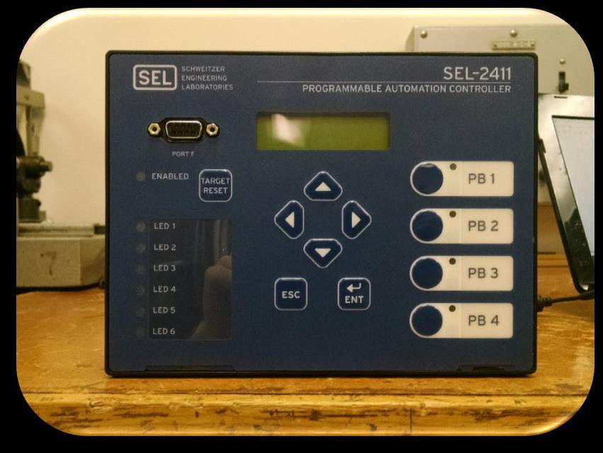 Proposed Solution Use a programmable logic controller (PLC) Schweitzer Engineering Laboratories (SEL) Automation Controller (SEL-2411) AC