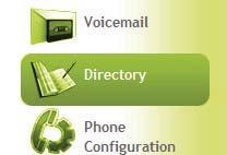 2.3. Tab «VOICEMAIL» In this file tab you will find all received voice mail messages.