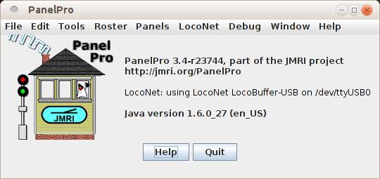 Getting Started Start JMRI by using the PanelPro icon. DP3 locks you out of the panel creation options. I am creating this clinic on a Linux machine.