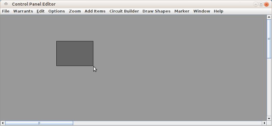 Add Items - Shapes Release the mouse to create your shape.