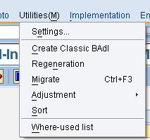 BAdI Migration (Automatic Migration) Automatic migration by selecting utilities migrate from BAdI Builder (SE18) Automatic migration by selecting utilities migration from BAdI Builder (se18) Specify