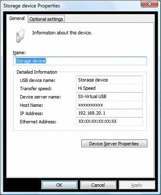 USB Device Properties This section explains how to use a USB device connected to a router with SharePort Plus Utility.