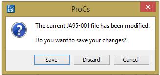 switch between the expanded and collapsed versions of this window.) The user is directed to the JAC data subfolder in the location selected during installation of the software.
