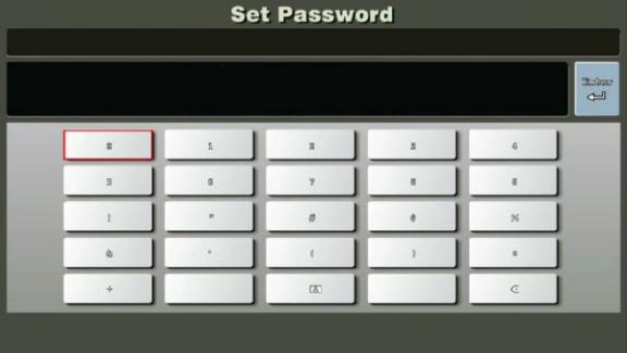 (3) Select Old password and press [ENTER] button. (4) Enter previous password.