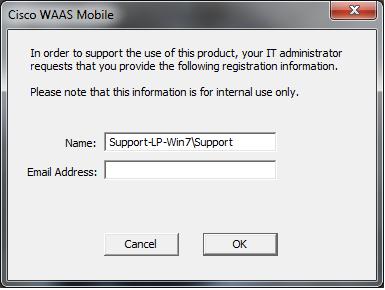 Chapter 1 Getting Started Cisco WAAS Mobile is a software program which runs in the background on a user s PC and accelerates the speed of communications between the user s PC and servers for