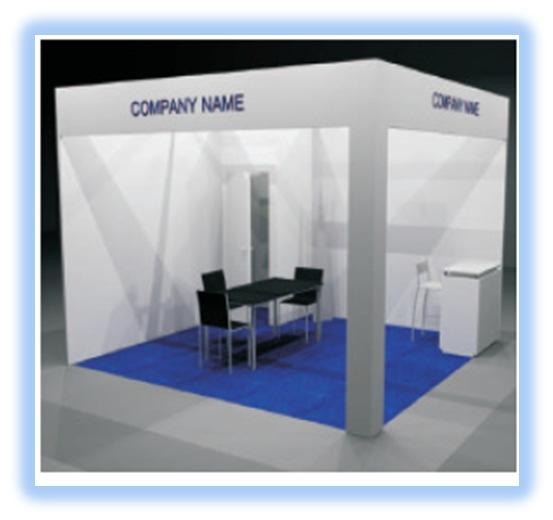 AN EXAMPLE OF EXHIBITION SOLUTIONS Fiera Milano can provide standard and bespoke layouts, offering clients a vast range of choice on competitive terms so that the stand is optimally tailored to the