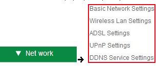 2 Network Settings Click Network, will pop-up the prompt as below: 3.